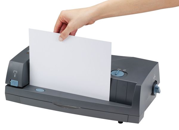 Paper Punch, Electric, Two to Three-Hole