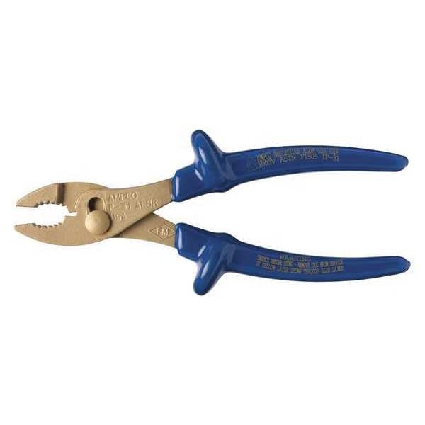 Nonsparking Combination Pliers, 8-3/16 In