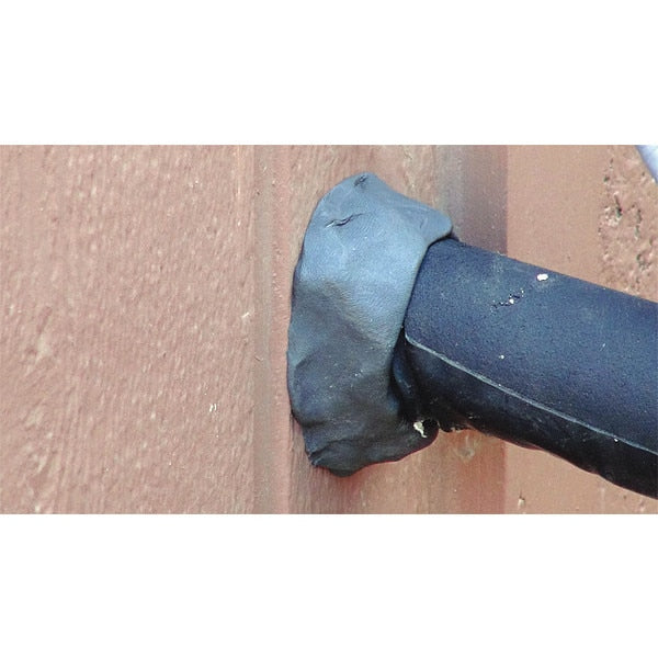 Sealant, 1 lb, Dark Gray, Non-drying synthetic polymers and oils Base