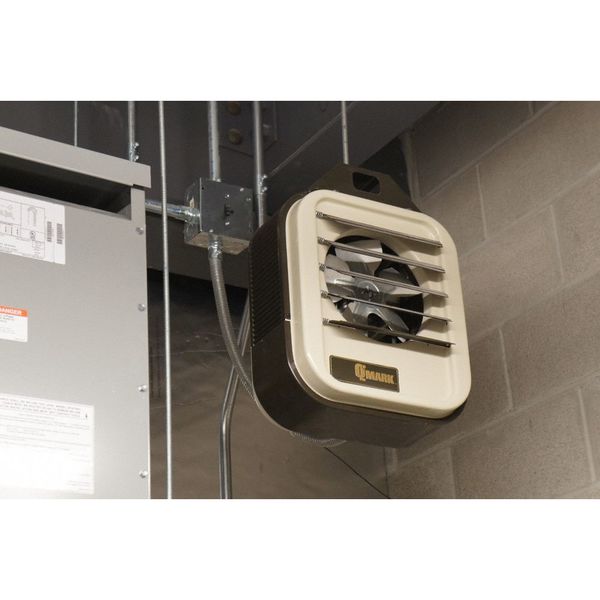 Electric Wall & Ceiling Unit Heater, 208/240V AC, 3 Phase