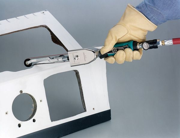 Air Belt Sander, Light, 0.4 HP, 1/2 x 18 In