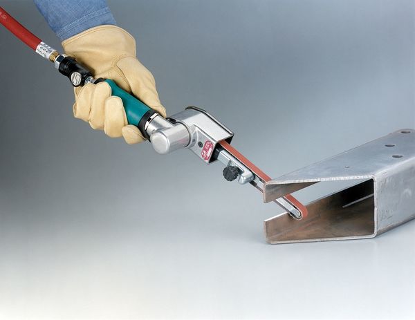 Air Belt Sander, Light, 0.4 HP, 1/2 x 18 In