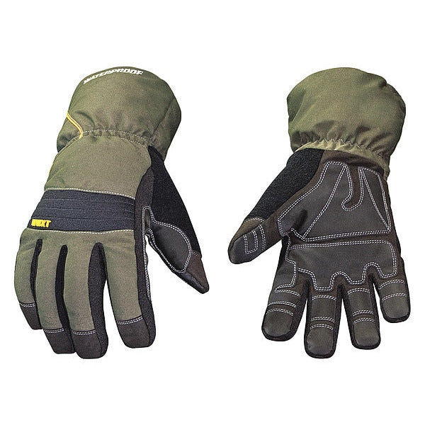 Cold Protection Gloves, 200g Thinsulate/Micro Fleece Lining, M