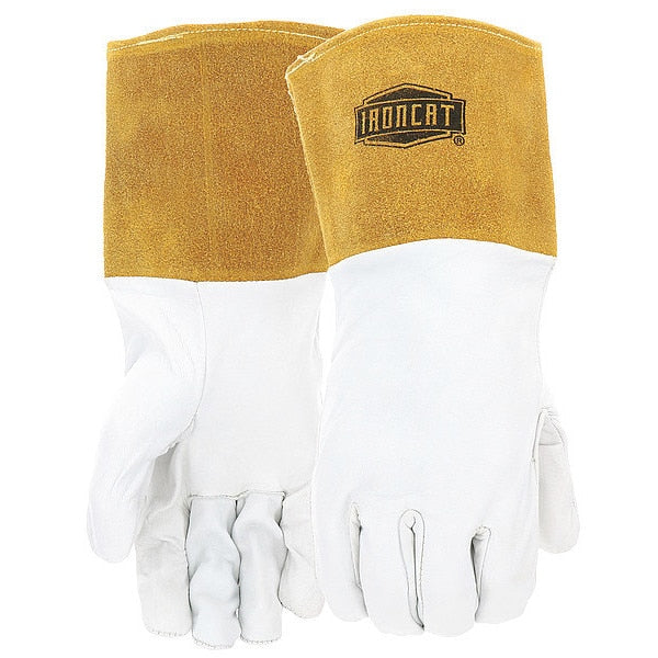 TIG Welding Gloves, Kidskin Palm, S, PR