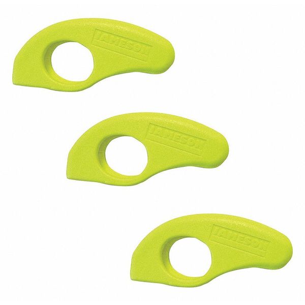 Snip Grip Ergonomic Handle for Electrician's Scissors, 3-pack