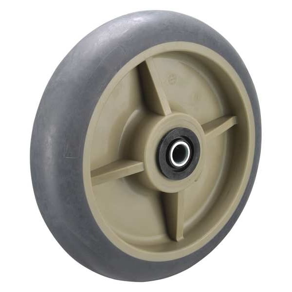 Caster Wheel, TPR, 6 in., 450 lb., Ball