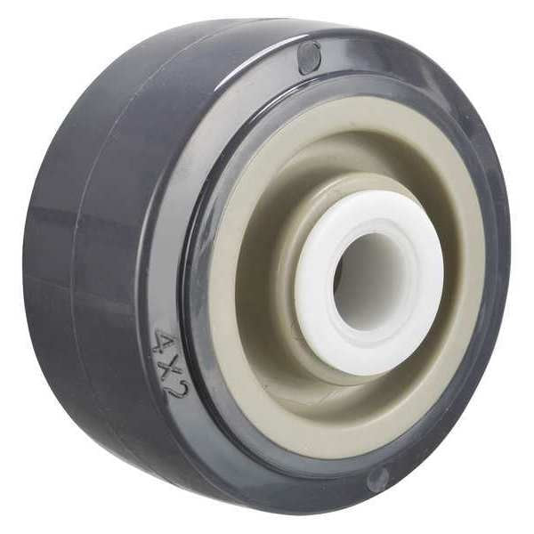 Caster Wheel, 4 in., 600 lb., White Core