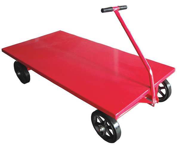 Wagon Truck, Flush Deck, 36x72, Cap 3500 Lb