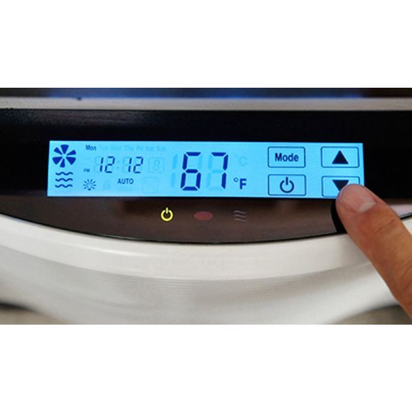 Recessed Electric Wall-Mount Heater, Recessed or Surface, 208V AC