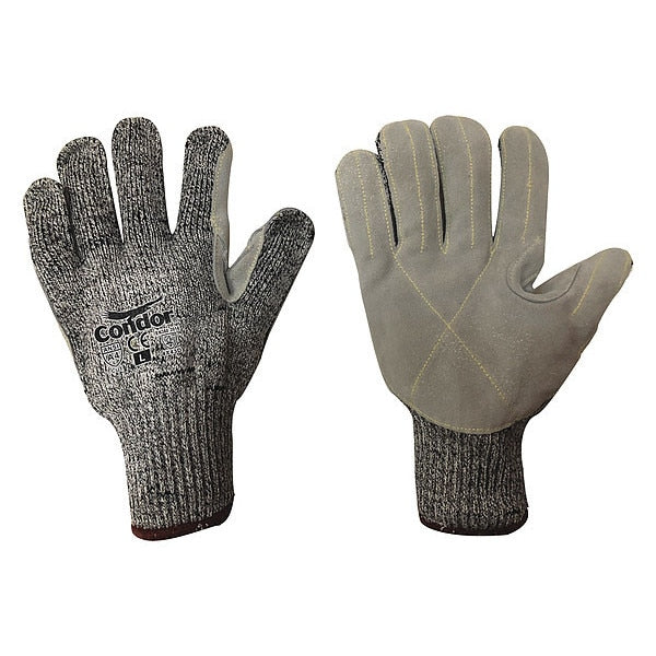 Cut Resistant Gloves, A4 Cut Level, Uncoated, XL, 1 PR