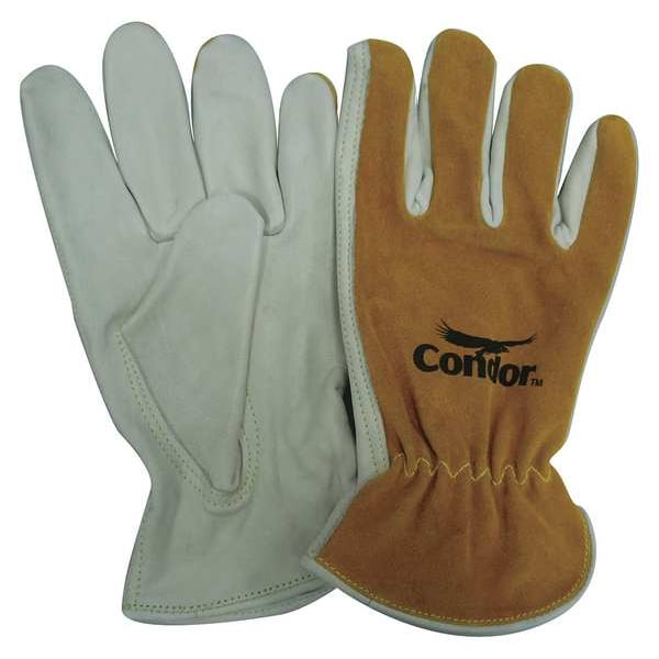 Leather Drivers Gloves, Cowhide, L, PR