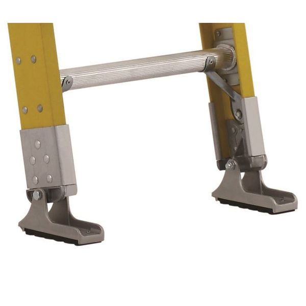 Fiberglass Extension Ladder, 375 lb Load Capacity