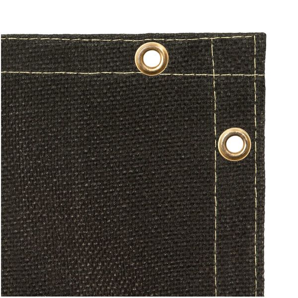 Welding Blanket, 8 ft. W, 10 ft., Black