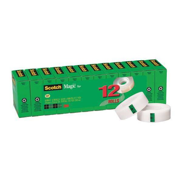 Office Tape, Matte Acetate, PK12
