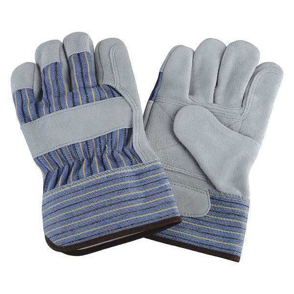 Leather Gloves, Split/Double, S, PR