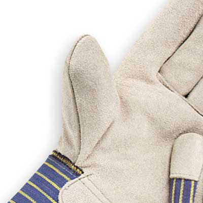 Leather Gloves, Gauntlet Cuff, L, PR