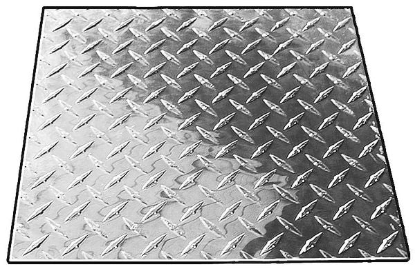 Plate Stock, Tread, 3003 Al, 1/4In T, 1x 4Ft