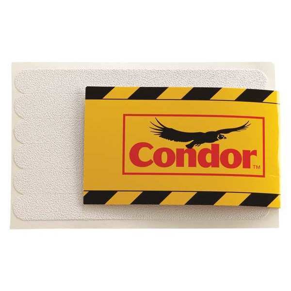 Anti-Slip Tape, White, 3/4 x 7-1/2 in, PK12