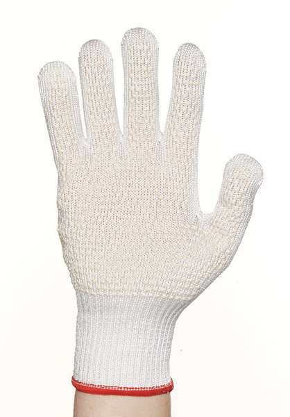 Cut Resistant Gloves, A4 Cut Level, Uncoated, L, 1 PR