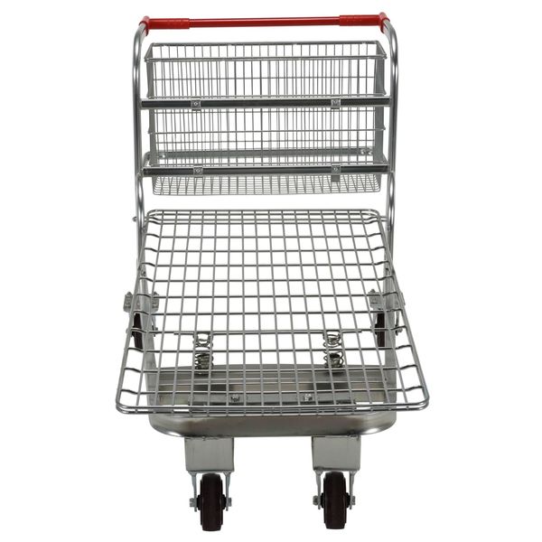 Wire-Sided Platform Truck, 59-1/4 In. L