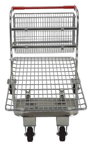 Wire-Sided Platform Truck, 59-1/4 In. L