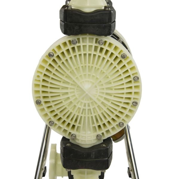 Double Diaphragm Pump, Polypropylene, Air Operated, Santoprene