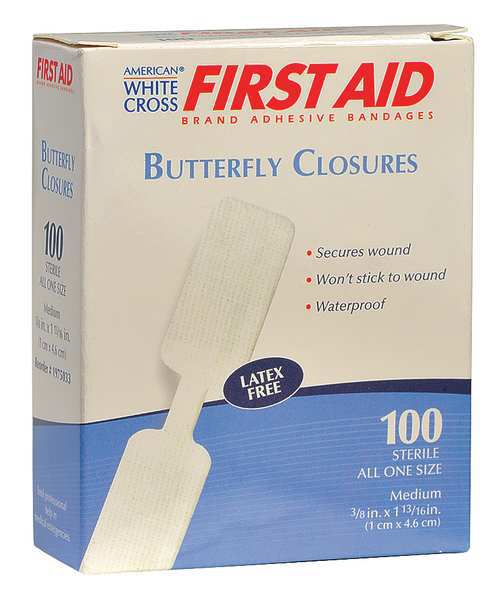 Adhesive Bandage, Fabric, PK100