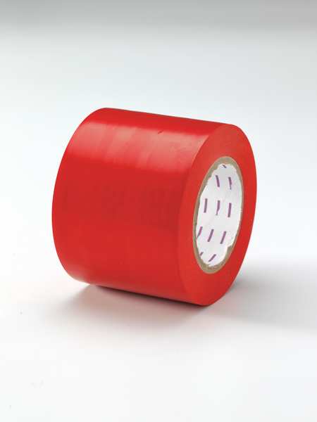 Hazard Marking Tape, Roll, 4In W, 180 ft. L