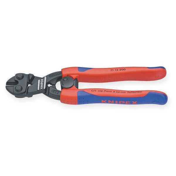 Mini Bolt Cutter, Steel, 8 In. L
