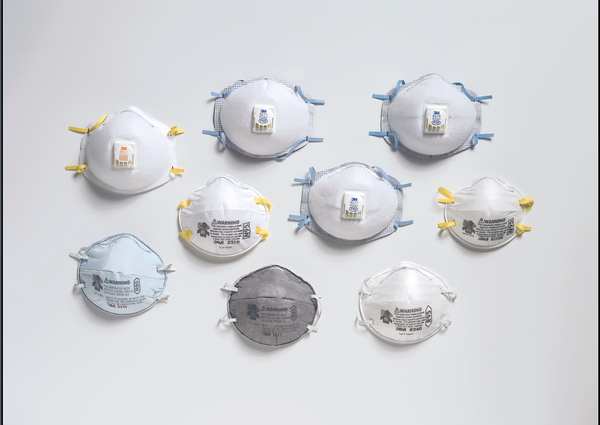 N95 Disposable Respirator, S, White, PK20