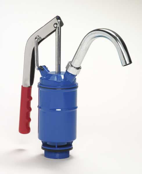 Hand Drum Pump, Lever, Die Cast, 2In OD
