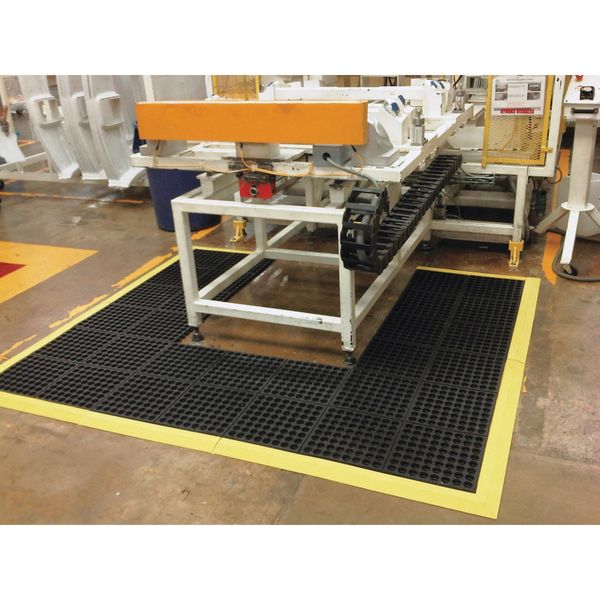 Ramp Edge Rubber 3 ft 3 in 3 in 5/8 in