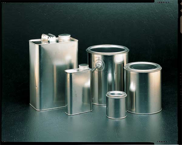Lab Paint Can, 1/2 Pint, Tinplate, PK48