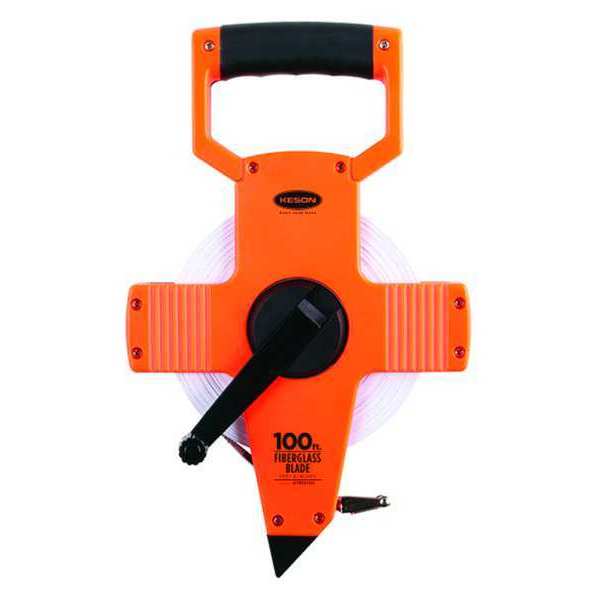 100 ft Engineer's Tape Measure, 1/2 in Blade