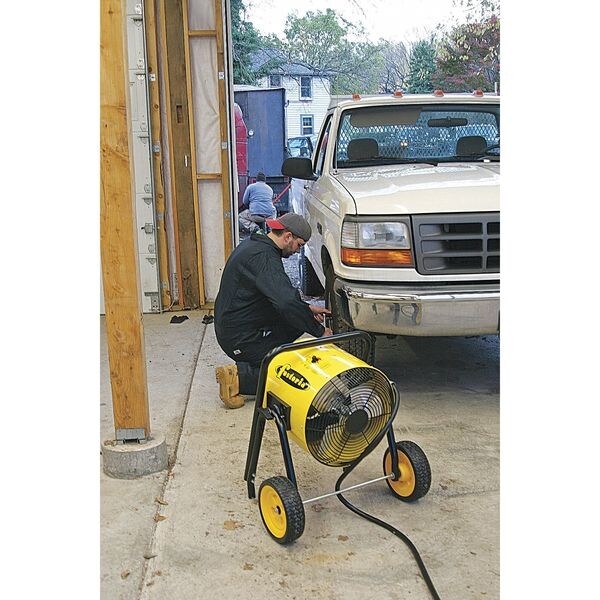 Portable Electric Salamander Heater, 10kW, 240V AC, 1 Phase