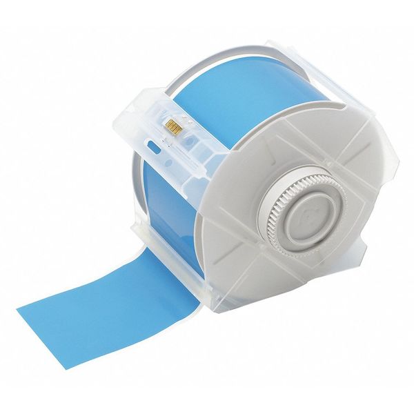 Tape, Light Blue, 100 ft. L, 4 In. W