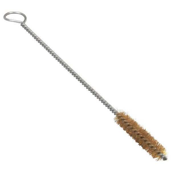 Hnd Held Tube Brush, .008, Brass, 7/8