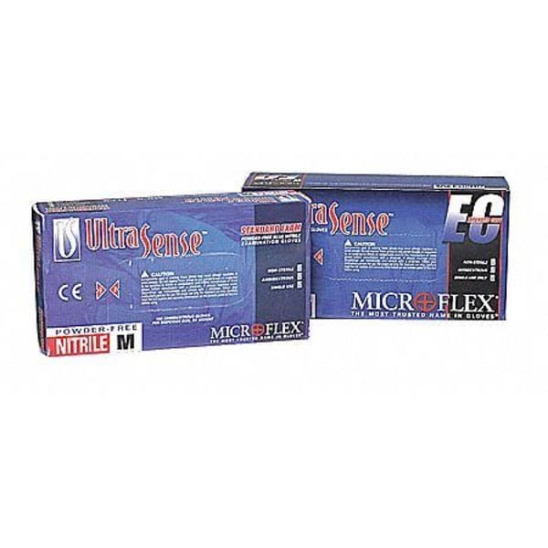 Exam Gloves, Nitrile, Powder Free, Blue, XS, 100 PK