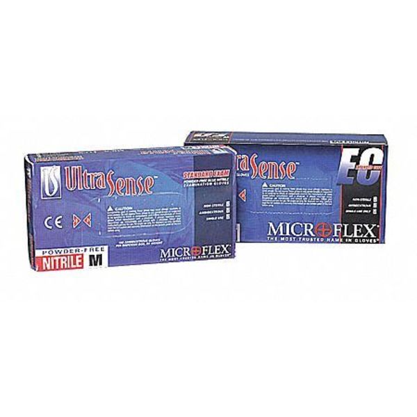 Exam Gloves, Nitrile, Powder Free, Blue, S, 100 PK