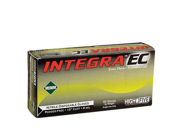 Exam Gloves, Nitrile, Powder Free, Blue, M, 50 PK