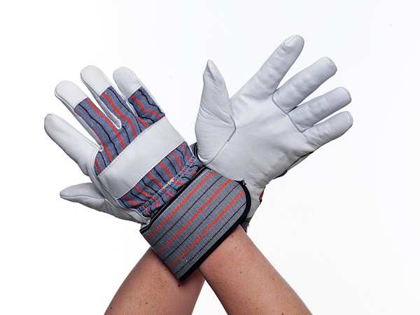 Anti-Vibration Gloves, L, White, PR