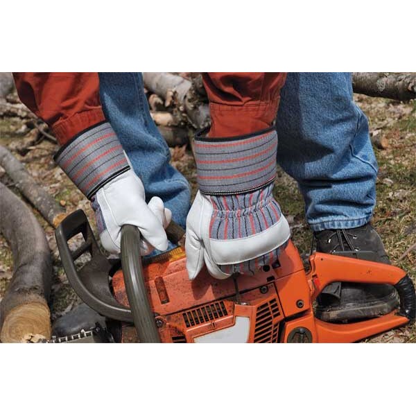 Anti-Vibration Gloves, M, White, PR
