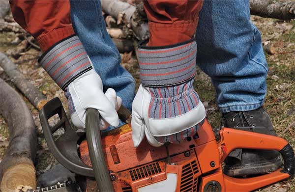 Anti-Vibration Gloves, XL, White, PR