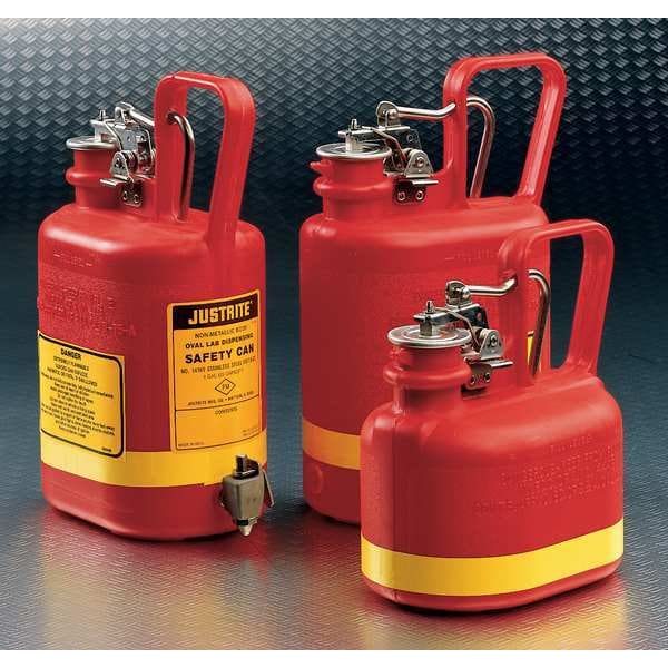 1 gal. Red Polyethylene Type I Safety Can for Flammables