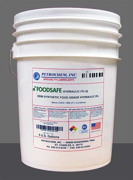 Food Grade SemiSyn Hydraulic Oil, ISO 32