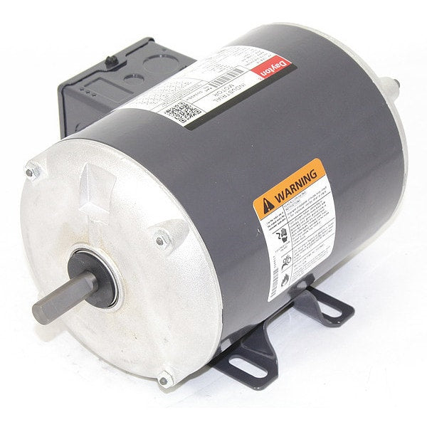3-Phase General Purpose Motor, 1/4 HP, 48 Frame, 208-230/460V AC Voltage, 1,725 Nameplate RPM