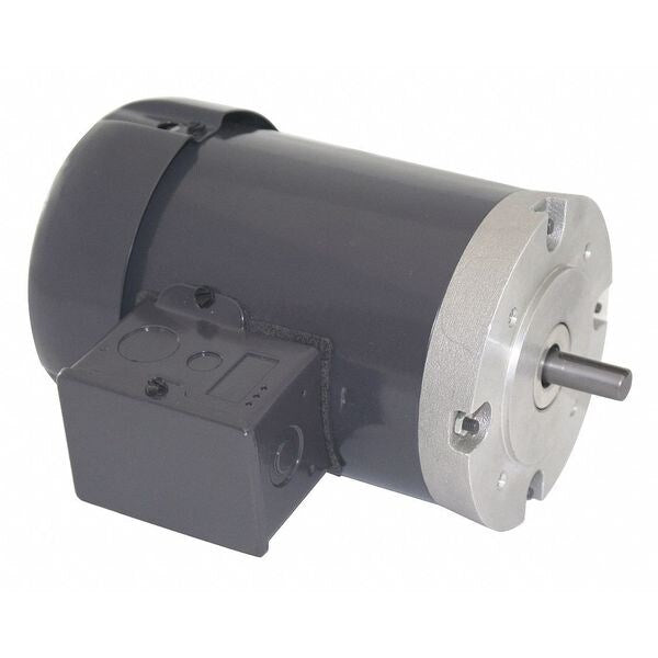 3-Phase General Purpose Motor, 1/4 HP, 42CZ Frame, 230/460V AC Voltage, 1,725 Nameplate RPM