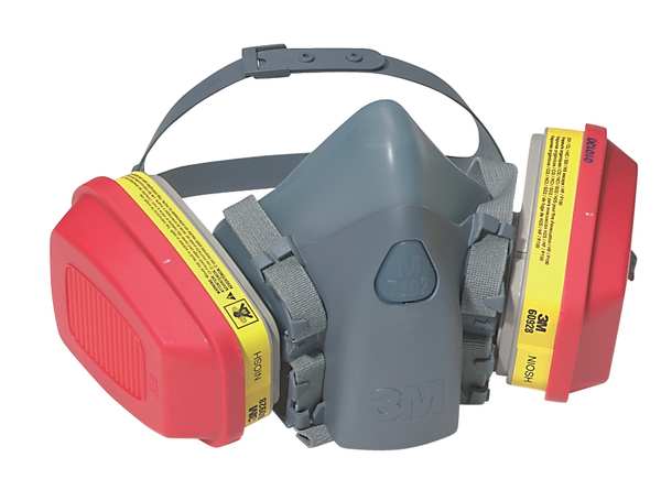 Half Facepiece Reusable Respirator, 7500 Series, Silicone, Size Large