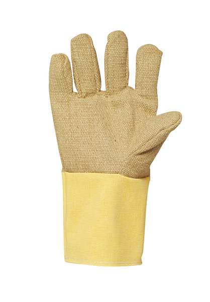 Heat Resistant Gloves, Tan, PBI/Kevlar, PR