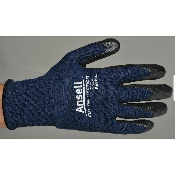Cut Resistant Coated Gloves, A4 Cut Level, Nitrile, M, 1 PR